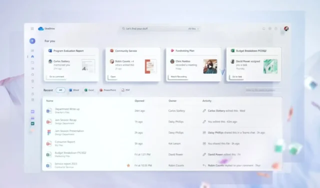 OneDrive erhält ein großes Upgrade: AI Copilot, Offline-Zugriff, neu gestaltete Benutzeroberfläche und mehr