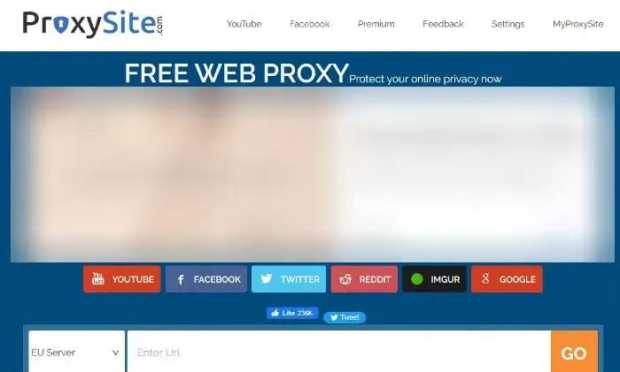Kostenlose Proxy-Sites zum Entsperren von Websites