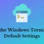 So setzen Sie das Windows-Terminal unter Windows 11/10 auf die Standardeinstellungen zurück