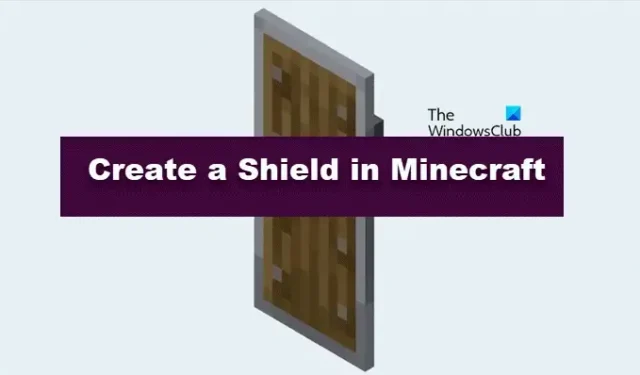 Como criar um escudo no Minecraft
