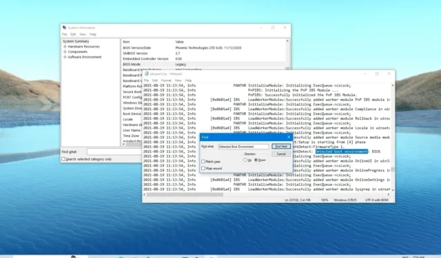 Hoe u kunt controleren of de pc BIOS of UEFI gebruikt op Windows 10