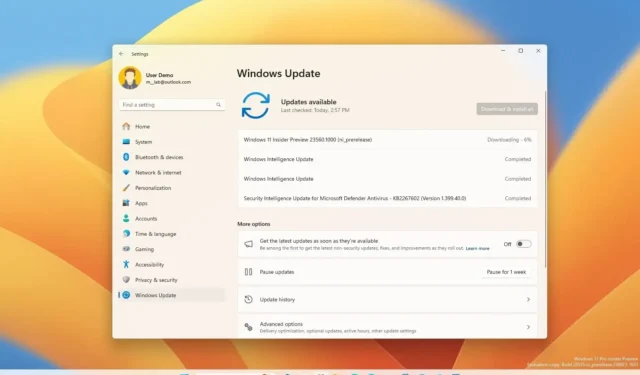 Windows 11 build 23560 verbetert Copilot in Dev Channel