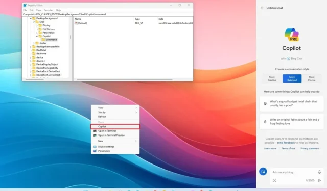 Como adicionar o Copilot ao menu de contexto do Windows 11