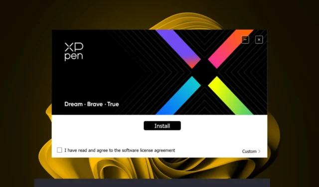 XP-Pen-Treiber für Windows 11: Herunterladen und installieren