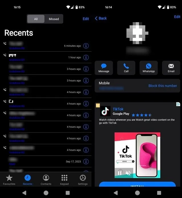 iCallScreen-app-interfaceoverzicht.