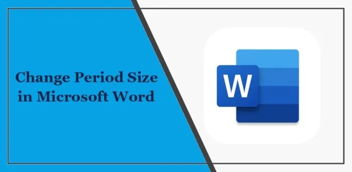 Periodengröße in Microsoft Word ändern