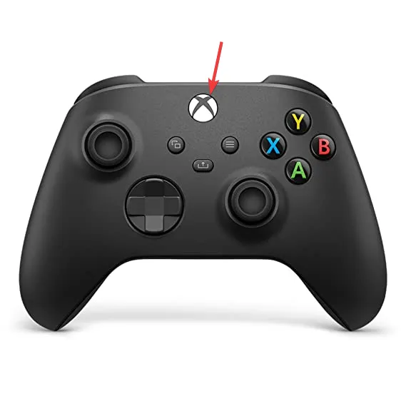 Controlador Xbox one - botão Guia