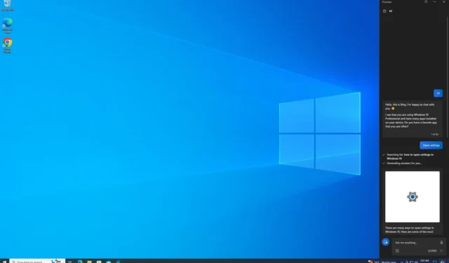 Prática com o Microsoft Copilot no Windows 10 (e como habilitar agora)