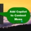 Dodaj Copilot do menu kontekstowego na pulpicie systemu Windows 11