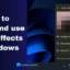 Cómo habilitar y usar Studio Effects en Windows 11