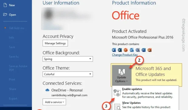 Come correggere l’errore di aggiornamento in Microsoft Office