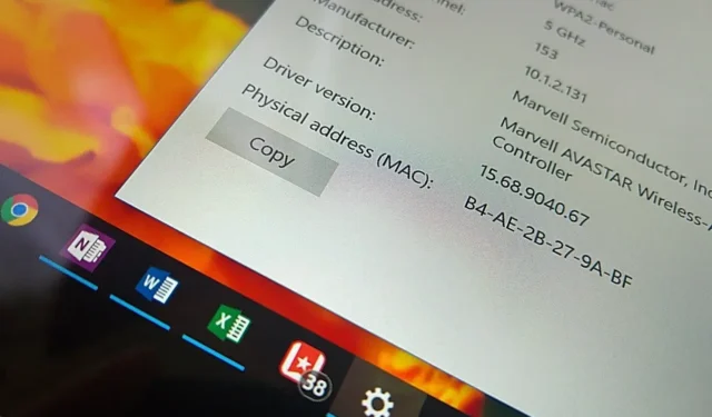 Encuentre la dirección MAC en Windows 10 (4 formas)