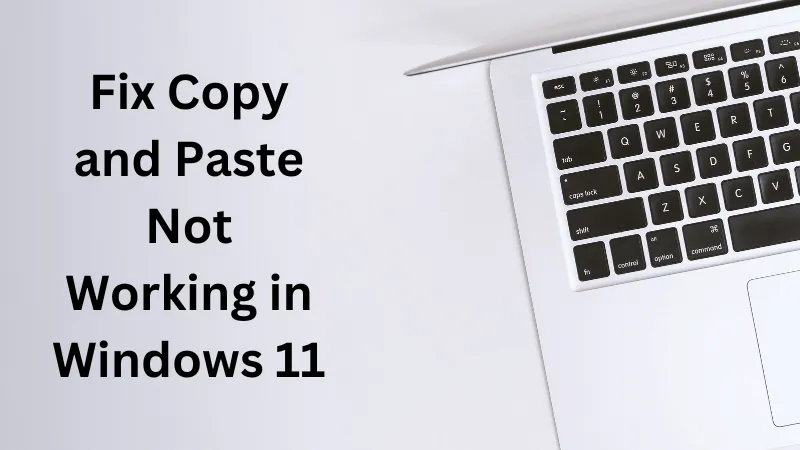 修復複製和貼上在 Windows 11 中不起作用的問題