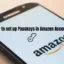 Come impostare le passkey nell’account Amazon?