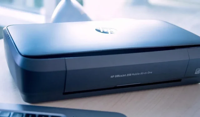 Bespaar $ 90 op een HP OfficeJet 250 alles-in-één draagbare printer