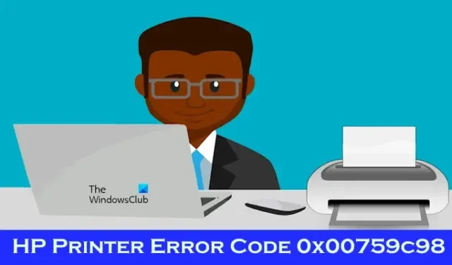 Código de error de la impresora HP 0x00759c98 [Solucionar]