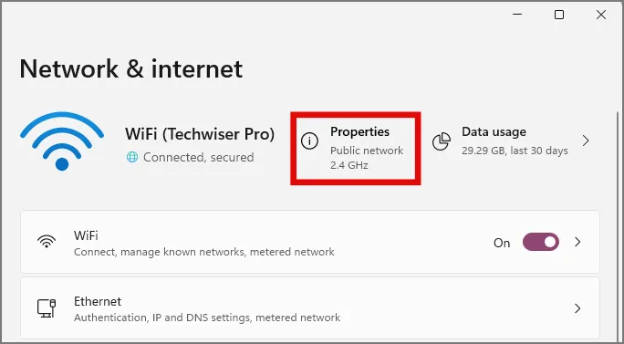 Wifi 2.4 ghz connesso con pc windows