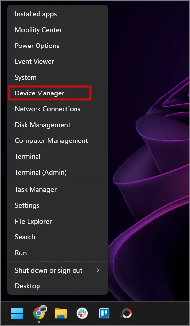 Geräte-Manager in Windows öffnen