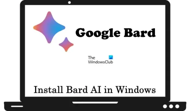 Hoe installeer ik Bard AI in Windows 11/10?