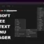 Darmowy menedżer menu kontekstowego Nilesoft dla Eksploratora Windows