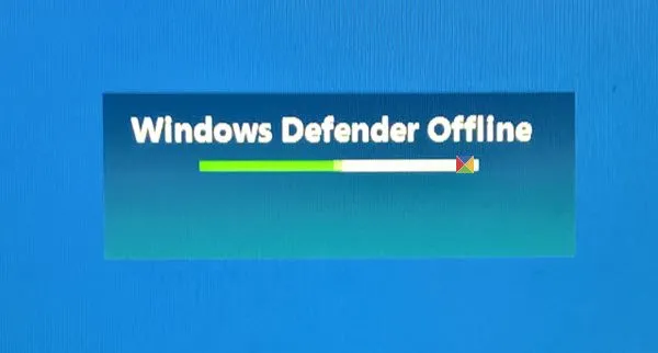 Windows Defender のオフライン スキャン機能