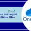 So stellen Sie beschädigte OneDrive-Dateien wieder her