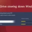 OneDrive ralentit l’ordinateur Windows 11