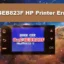 Corrigir código de erro da impressora HP OxC4EB823F
