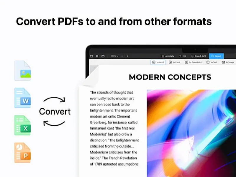 PDF Expert サブスクリプションの変換