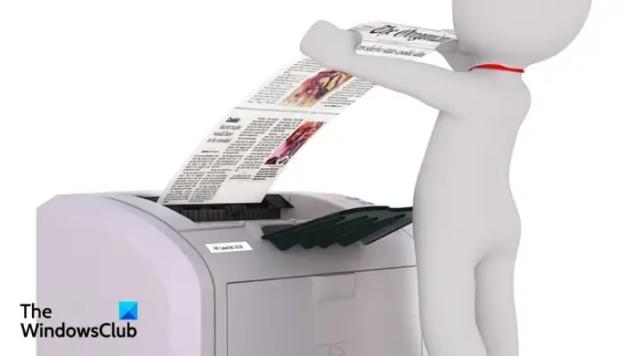 A impressora diz atolamento de papel quando não há atolamento de papel