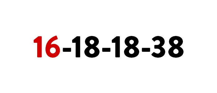 CAS 지연 시간을 나타내는 숫자