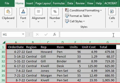 Microsoft Excel で新しいセルを追加または作成できない: 修正