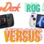 ASUS ROG Ally vs. Steam Deck: uma visão lado a lado