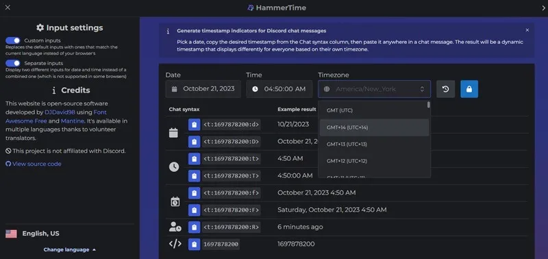 在 HammerTime 上搜尋新位置。