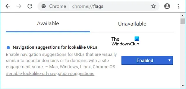 Verificador de digitação do Chrome