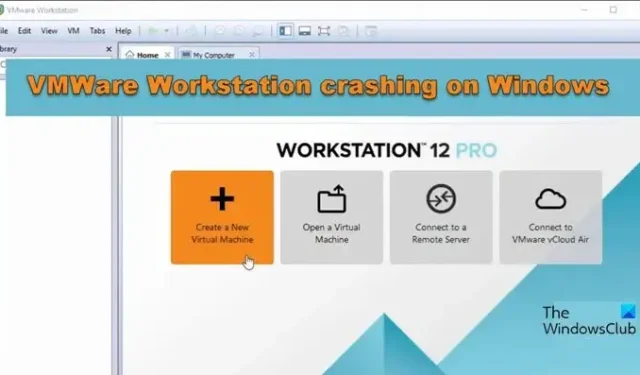 VMWare Workstation stürzt unter Windows 11/10 ab