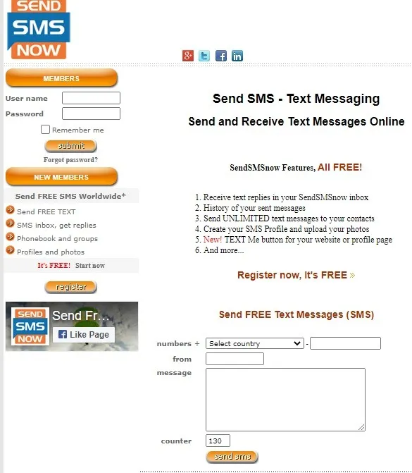 Senden Sie Textnachrichten von Ihrem PC mit „SMS senden“.