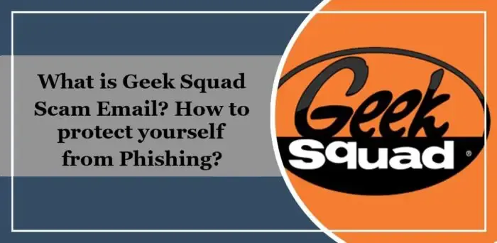 E-mail fraudulento do Geek Squad