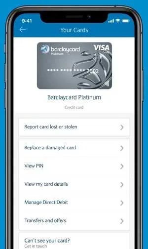 Wenn Ihr Barclaycard-Konto nicht in der mobilen App angezeigt wird