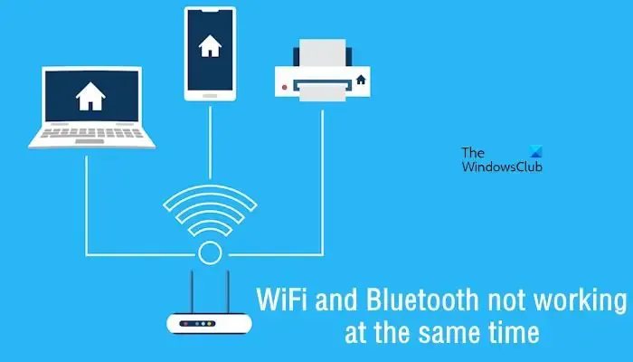WiFi と Bluetooth が同時に動作しない