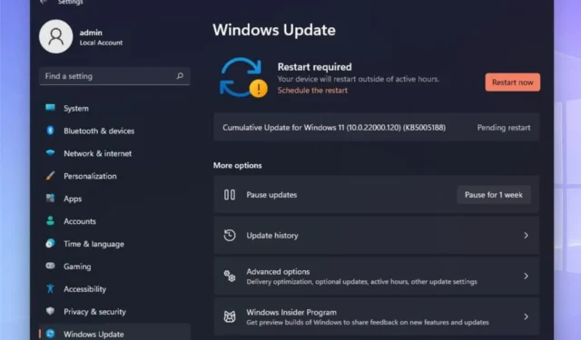 Windows 10 に Windows 11 のオプションの更新ポリシー機能が追加されました