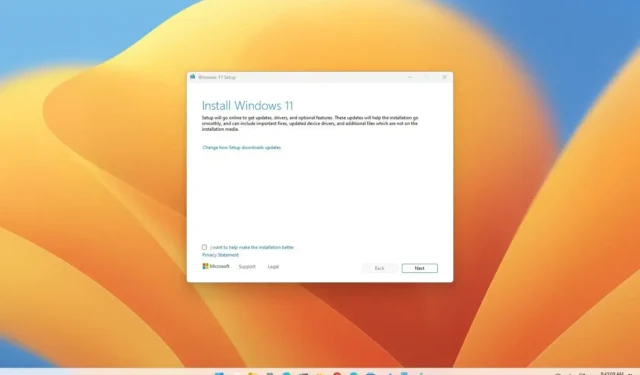 Windows 11 23H2をクリーンインストールする方法