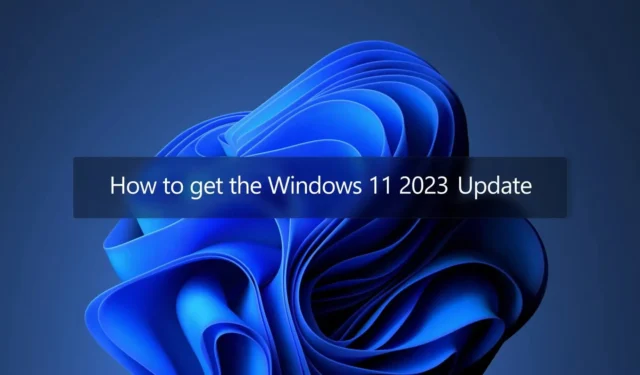 Windows 11 23H2 が表示されない場合 あなたは一人じゃない