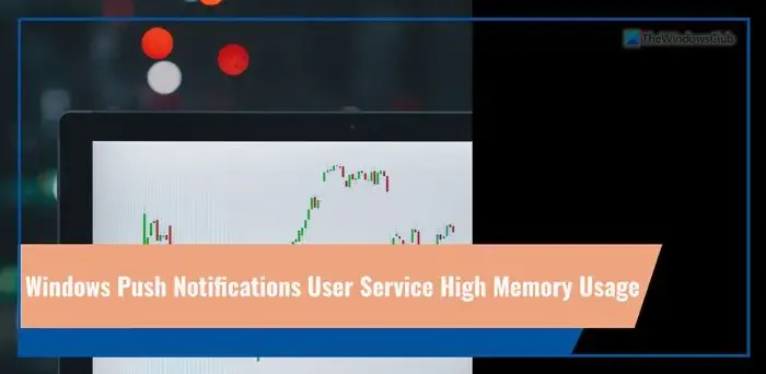 Serviço de usuário de notificações push do Windows com alto uso de memória ou CPU