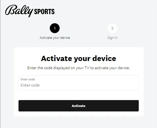 Ballysports com をアクティブにする