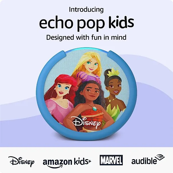 Amazon Echo Pop Kids Disney Skills-apps