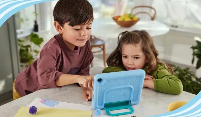 Seus filhos ficarão emocionados ao receber um tablet infantil Amazon Fire 7