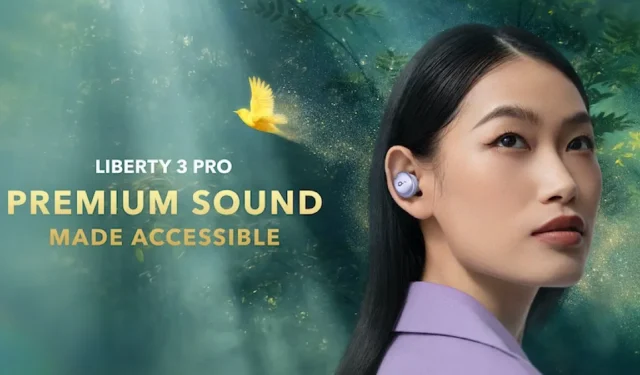 Sparen Sie 35 % bei den Soundcore by Anker Liberty 3 Pro-Ohrhörern