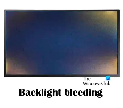 Backlight-Bleeding