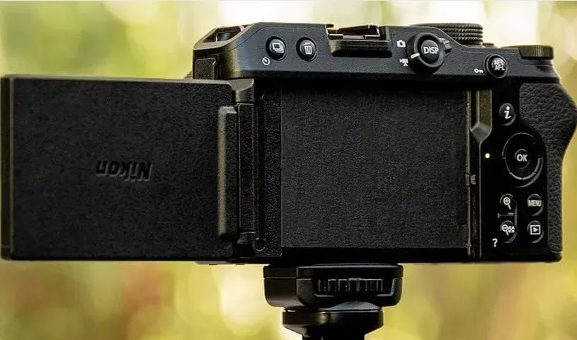 Rückseite der Nikon Z30